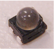 LED CREE CLM2-BCA; niebieska; max 35mA; 3.2x2.8mm; 30 stopni; wypukła soczewka; czarna obudowa selekcja CWaXb353/1120-2800 mCd; B3-B5 (460-475nm)