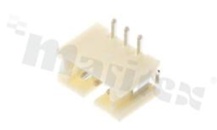Złącze Kablowe do PCB; w rastrze 2.00mm; 3-stykowe; montaż SMD; męskie; pionowe; 100V/2A