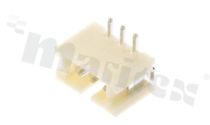 Header for PCB; pitch 2.00mm; 3-contacts; SMD; male; top entry; 100V/2A