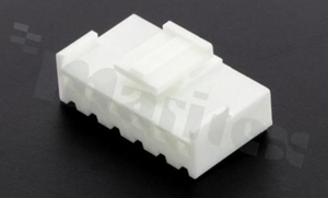 Korpus złącza kablowego; w rastrze 3.96mm; 6-stykowego; żeńskie; na przewód AWG#16-22; 250V/10A
