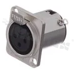 Connector XLR; female; 15A; 133V; PIN: 3