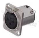 Connector XLR; female; 15A; 133V; PIN: 3