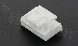 Crimp terminal housing; pitch 2.00mm; 6-contacts; applicable wire AWG#22-30; 125V/2A