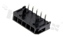 Złącze Kablowe do PCB; w rastrze 3.00mm; 5-stykowe; montaż THT; męskie; poziome; 250V/5A