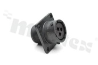 Standard Connector circular; RCP SQ FL 3 pins; SZ 12 SCKT SEAL