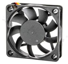 Fan; DC; 12.0VDC; 60x60x15mm; 0.65m3/min; 35.0dB.
