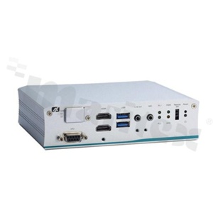 Bezwentylatorowy komputer wbudowany; Intel Atom x5-E3940; RAM: do 8GB; 6xCOM; 2xUSB; 4xLAN; 2xHDMI; DIO; Audio; SATA; mSATA; 2xmPCIe; temp. pracy: -40+70C; 24-110VDC