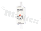Bezpiecznik NH000, gG, 500VAC/250VDC, 20A, podwójny wskaźnik