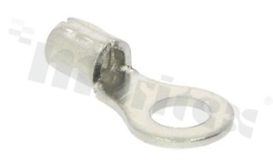 Ring terminal; M5; for wire 2.5-4mm2; tinned brass; unisolated; Imax - 37A