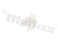 Header for PCB; pitch 2.00mm; 3-contacts; THT; male; side entry; 125V/2A