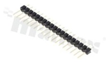 Pin Header; pitch 2.54mm, 1x19 pins, assembly: THT; male; straight; single row