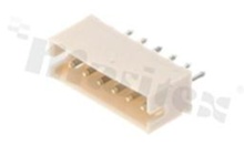Header for PCB; pitch 1.50mm; 6-contacts; THT; male; top entry; 50V/1A