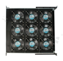 AC fan tray; 1 RU expandable tray, vertical airflow; liczba wentylatorów: 3; 115VAC; 312CFM; 19x19x1.75mm.