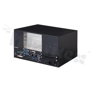 Fanless Embedded PC / High Expandability / Celeron 3965U (Kaby Lake) / 1x PCIe(x4) and 3x PCI Expansion Slots / AC Power Supply