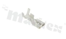 Konektor płaski; żeński; 4.8mm; 0.5mm; na przewód: 1.5-2.5mm2; mosiężny; cynowany; izolowany PVC