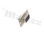 Female D-Sub Connector; 9 contacts