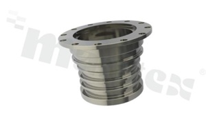 Case SP-DN125-CASE-STEEL, diameter: 114mm, height: 80,30mm, steel 316L