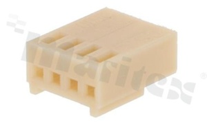 Korpus złącza kablowego; w rastrze 2.54mm; 4-stykowego; żeńskie; na przewód AWG#22-28; 250V/3A