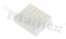 Crimp terminal housing; pitch 2.54mm; 6-contacts; female; applicable wire AWG#22-28; 250V/3A