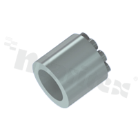 Spacer sleeve for 5.0mm LED; high L=9.1mm; colourless