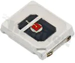 LED JE2835ARD-N-0001A0000-N0000001; dioda czerwona; długość fali: 620-630nm (na składzie R2: 620-625nm); strumień min. 24lm/140mA (na składzie C3)