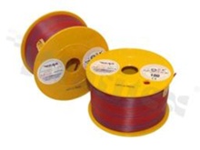 Przewód pojedynczy LGY/H05V-K; z wielodrutową miedzianą żyłą; czerwony/fioletowy; przekrój 1.50mm2; AWG 16; 500V; -40+105 st.C; 100m.