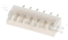 Złącze Kablowe do PCB; w rastrze 2.50mm; 6-stykowe; montaż THT; męskie; pionowe; 250V/2.5A