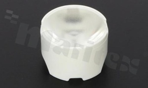 Lens LEDIL FCN10806_LR1-D + holder,11 dgr., W:21.6mm H:14.3mm, for LED Luxeon Rebel, RoHS