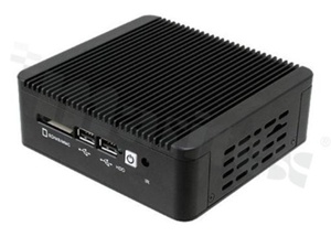 Bezwentylatorowy komputer wbudowany; IntelCedarview D2550 1.86GHz; 1 SATA; 1COM; 1 LAN; 3 USB; 1 slot na kartę SD; VGA; HDMI;WYCOFANY Z PRODUKCJI