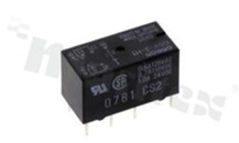Przekaźnik elektromagnetyczny; prąd znamionowy 2A; napięcie cewki 5VDC; podwójny styk przełączny (2C); moc cewki: 150mW; 2A/24VDC; 0.6A/125VAC
