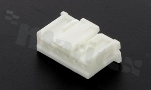 Korpus złącza kablowego; w rastrze 2.50mm; 6-stykowego; żeńskie; na przewód AWG#20-28; 250V/3A