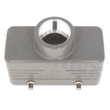 Obudowa HDC; wejście jednostronne top; niskoprofilowa obudowa IP65; PG21