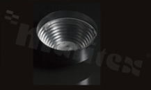 Reflektor do diod LED COB; kąt rozsyłu: 45 do 64 stopni FWHM; ilość diod: 1; rozmiar: okrąg 70mm; wysokość: 41.5mm; rodzaj materiału: PMMA; PC; sposób mocowania: gniazdo