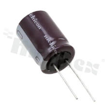 Kondensator elektrolityczny; 68uF; 400V; 105st.C; 18x25 r 7.5mm; 12000h