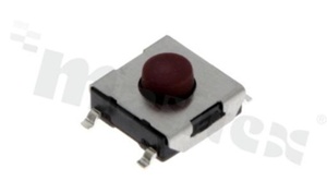 Tact Switch; SMD; dimensions 6.2x6.2; h=3.1mm; vertical; operating force 160gf; button: round