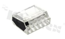 Installation quick splice pitch 3.5 mm; 5-way; spring clamp; wire cross section 0.5-2.5mm2; UL:15A/600V; VDE:24A/450V