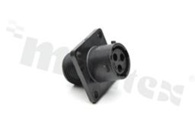 Standard Connector circular; 15mm; 13A; size 10; socket; female; 500V; 14-26AWG