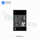 Moduł; Wi-Fi/Bluetooth; transceiver; 2400-2483.5MHz; UART/PWM/GPIO/ADC; BL602; 276KB RAM/2MB FLASH external; antena na module; 2.7-3.6V; DIP 8-PIN