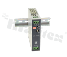 Zasilacz impulsowy; DIN; 75.6W; 12V; 6.3A; 85-264VAC; 120-370VDC