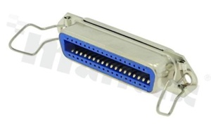 Złącze centronics; żeńskie; 36-stykowe