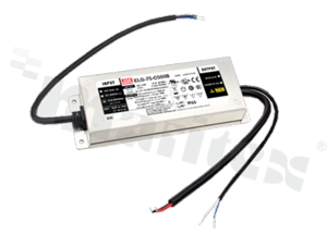 Power Supply; LED; dimming; 75.6W; 27-54V; 1400mA; 100-305VAC; 142-431VDC; IP67