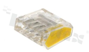 Installation quick splice; 4-way; spring clamp; wire cross section 0.5-2.5mm2;