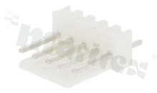 Header for PCB; pitch 2.54mm; 5-contacts; THT; male; top entry; 250V/3A