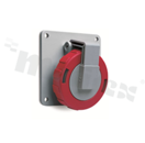 432RAU6W; Gniazdo panelowe; zasilające AC 3-fazowe; żeńskie; 32A; 415VAC; seria Tough&Safe