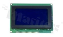 Display LGM; LCD graphic; 128x64; STN blue; LED backlighting white; view 6:00;