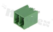 Listwa zaciskowa rozłączalna; w rastrze 3.50mm; 2-torowa; męska; pionowa; zabudowana; UL 300V/8A; TUV:250V/7A