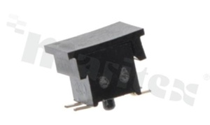 Listwa stykowa do PCB; w rastrze 2.00mm; 2x2 styków; montaż: SMD; żeńska; prosta; dwurzędowe; H=4.3mm