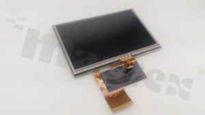 TFT panel; 4.3"; digital; 480×3 (RGB)×272; touch panel; Innolux