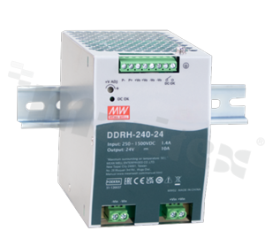 Przetwornica DC/DC; DIN; 240W; 32V; 7.5A; 250-1500VDC