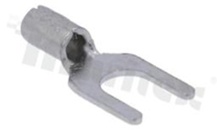 Konektor widełkowy; średni; otwór O4.3mm; na kabel 0.5-1.5mm2; Imax = 19A